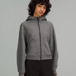 Lululemon Full Zip Cropped Scuba